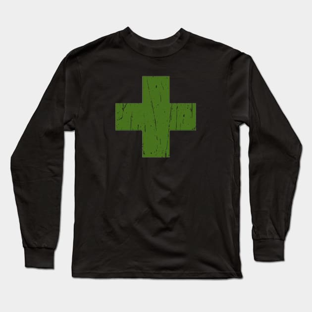 MEDIC CROSS Long Sleeve T-Shirt by Cult Classics